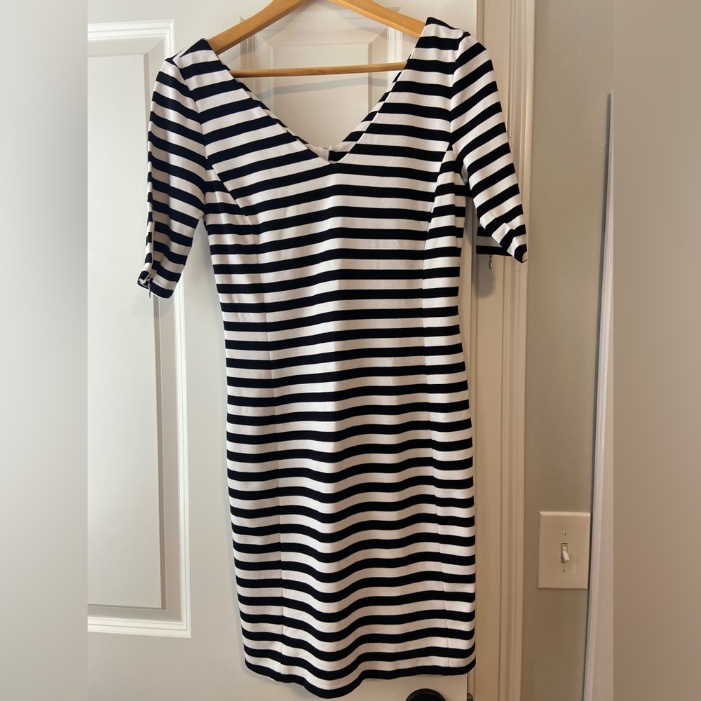 Banana Republic Stripped Bodycon Dress